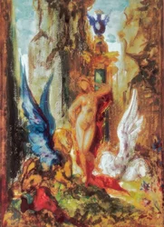 Fairy with Griffins