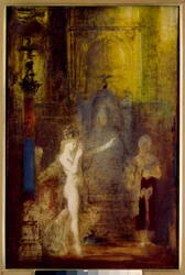 Salome dancing in front of Herod