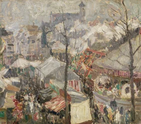 Fair on Vrijdagmarkt in Ghent