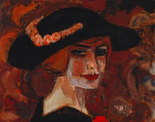 Young Woman with a Hat