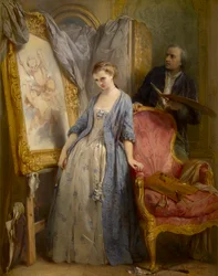 Young Artist Daydreaming