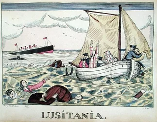 The Sinking of the Lusitania, 7th May 1915