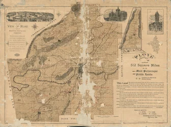 Floyd County, Ga. Embraces 512 Square Miles of the Most Picturesque and Fertile Lands, Conceded to the State Cherokee Indians