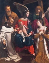 Holy Family with St Bruno and St Elizabeth or Purification