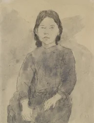 Seated Girl (Marie Hamonet?)