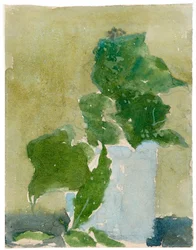 Lilies of the valley in jug, 1896-1939