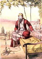 A Jewish Merchant, Engraved by Charles Parsons