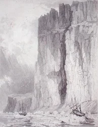 Situation of H.M. Ships Hecla & Fury, August 1st 1825, from 