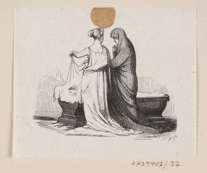 Illustration of "The Galoshes of Fortune" in H.C. Andersen, "Fairy Tales and Stories", Volume 1