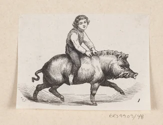 Illustration of "The Metal Pig" in H.C. Andersen, "Fairy Tales and Stories", Volume 1