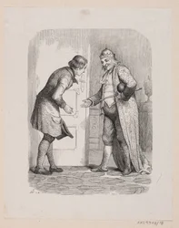 Illustration for "The Traveling Companion" in H.C. Andersen, "Fairy Tales and Stories", Volume 1
