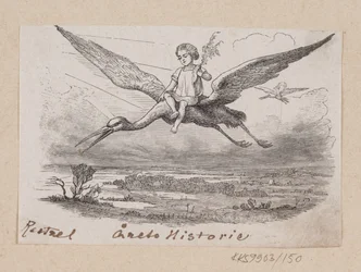 Illustration for "The Story of the Year" in H.C. Andersen