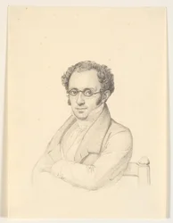 Portrait of Notary Public, Professor, Councillor Nicolai Christian Levin Abrahams