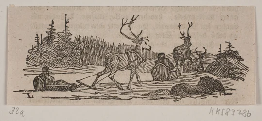Sleigh Ride with Reindeer