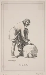Vidar. Illustration for Fabricius