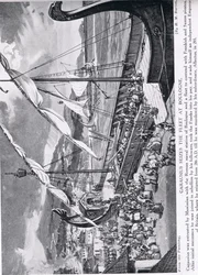 Carausius Seizing the Fleet at Boulogne, c.1910