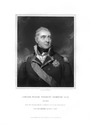 Edward Pellew, 1st Viscount Exmouth, British Naval Officer, 1834