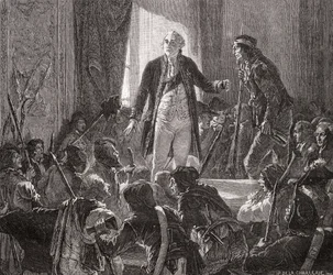 King Louis XVI (1754-93) Drinks to the Health of the Nation, 20th June 1792
