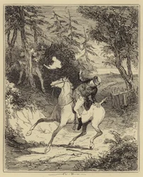 The Luddites Shooting Mr. Horsfall (engraving)