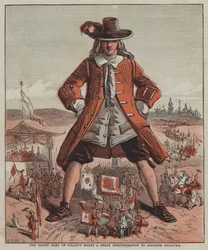 The Grand Army of Lilliput makes a great demonstration to astonish Gulliver