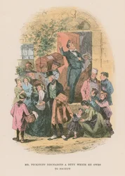 Illustration for Martin Chuzzlewit