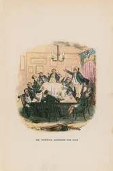 Illustration for Pickwick Papers