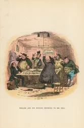 Illustration for Pickwick Papers