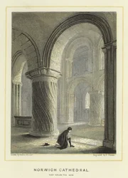 Norwich Cathedral, view across the nave
