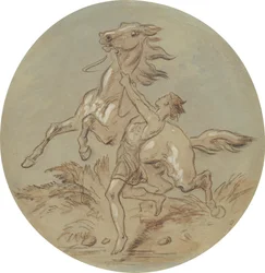 One of Eighteen Designs for a Series of Plates Illustrating Venus and Adonis