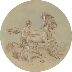 One of Eighteen Designs for a Series of Plates Illustrating Venus and Adonis