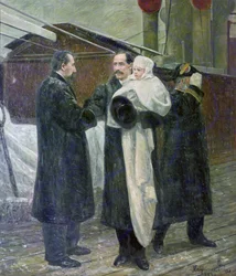 King Haakon on Norwegian Land in 1905