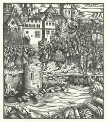 Archduke Maximilian of Austria entering Utrecht