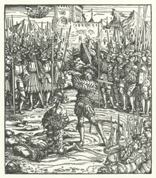 Execution of the Leaders of an Uprising Against the Rule of Archduke Maximilian of Austria in Flanders