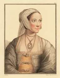 Cicely, daughter of Sir Thomas More (engraving)