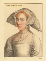 Lady Mary, daughter of King Henry VIII.