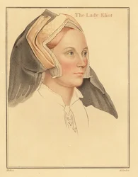 Margaret, Lady Elyot, died 1569 (engraving)