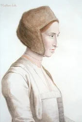 Mother Jackson, nurse to the future Edward VI, engraved by Francesco Bartolozzi