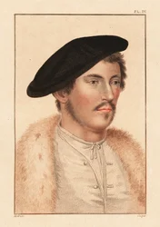 Portrait of an unknown man, court of King Henry VIII, c. 1532