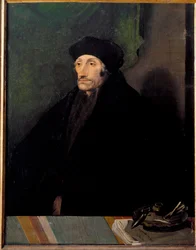 Portrait of Erasmus of Rotterdam, Dutch Humanist