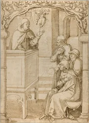 A Monk Preaching