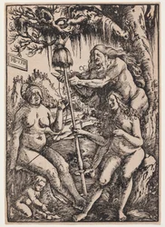 The Three Fates Lachesis, Atropos and Clotho