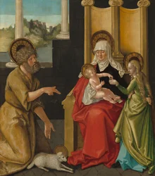 Saint Anne with the Christ Child, the Virgin, and Saint John the Baptist