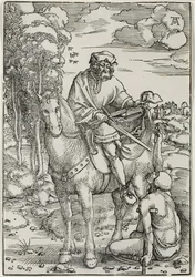 St. Martin Sharing his Cloak