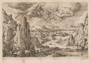 Plate 27, from Landscapes with Scenes from the Old and New Testament and Ovid’s Metamorphoses