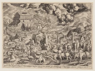 The Pairs of Animals Entering the Ark