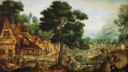Flemish Village Life
