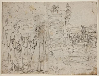 Christ Tempted by the Devil During His Stay in the Desert