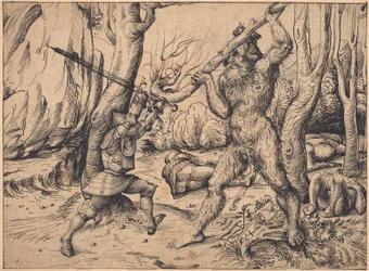 The Fight in the Forest