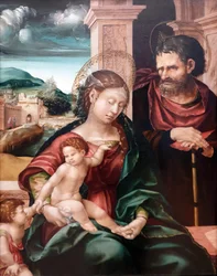 The Holy Family with St. John the Baptist as a Child