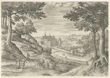 View of the Monastery of Zevenborren